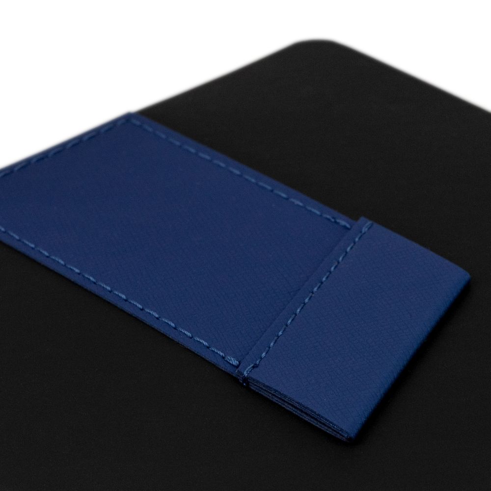 Ежедневник Bookmark, недатированный, черный с синим-5