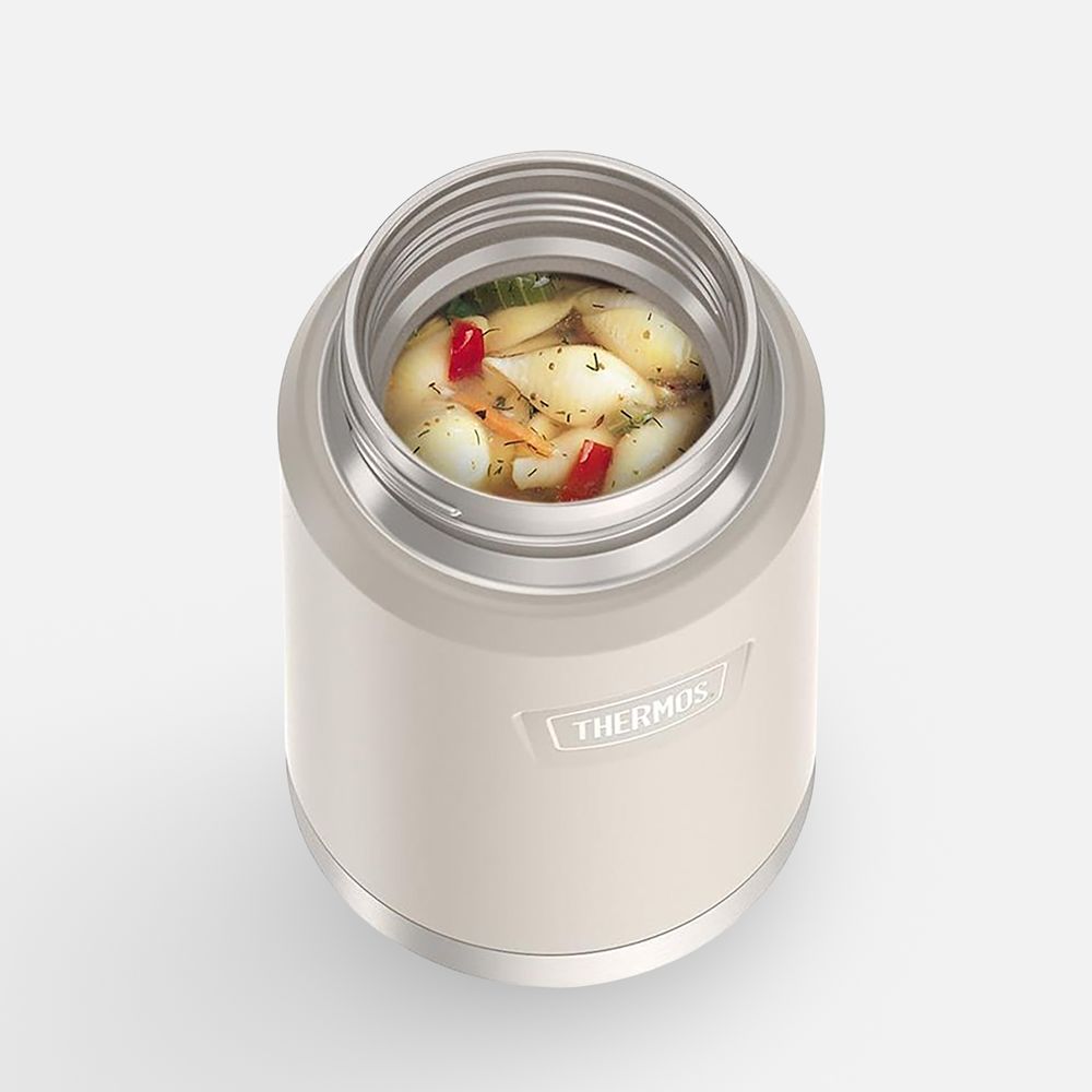 Термос для еды Icon 710, бежевый-5