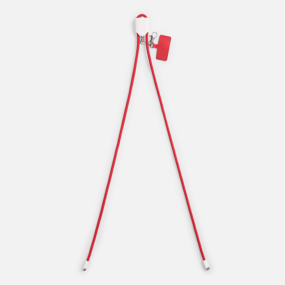 Кабель-ланьярд energyFlex Pro, красный-6