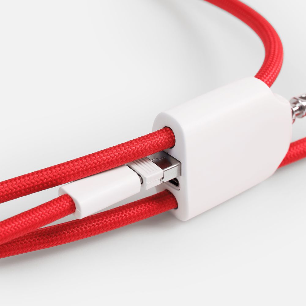 Кабель-ланьярд energyFlex Pro, красный-7