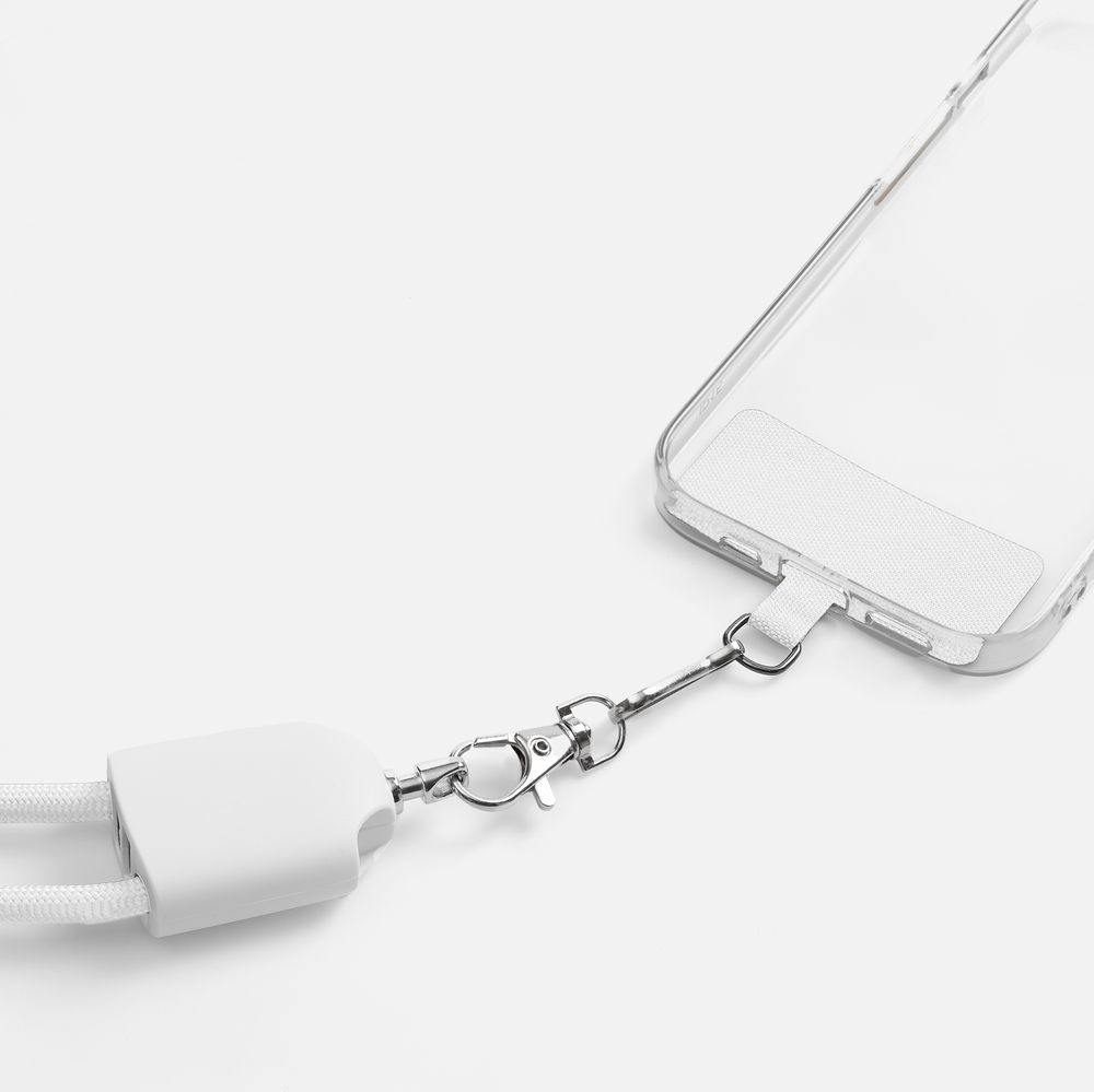Кабель-ланьярд energyFlex Pro, белый-11