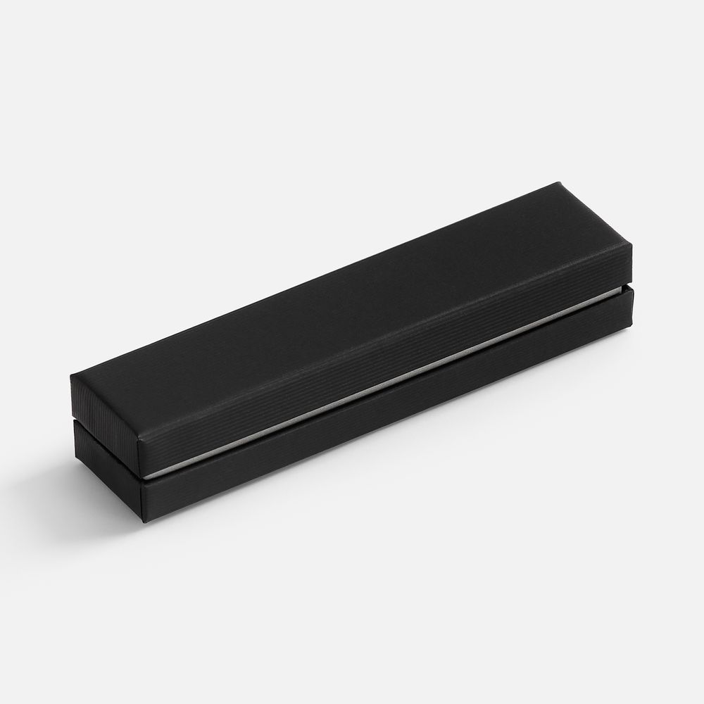 Ручка шариковая Keskus Stone в футляре, серая-3