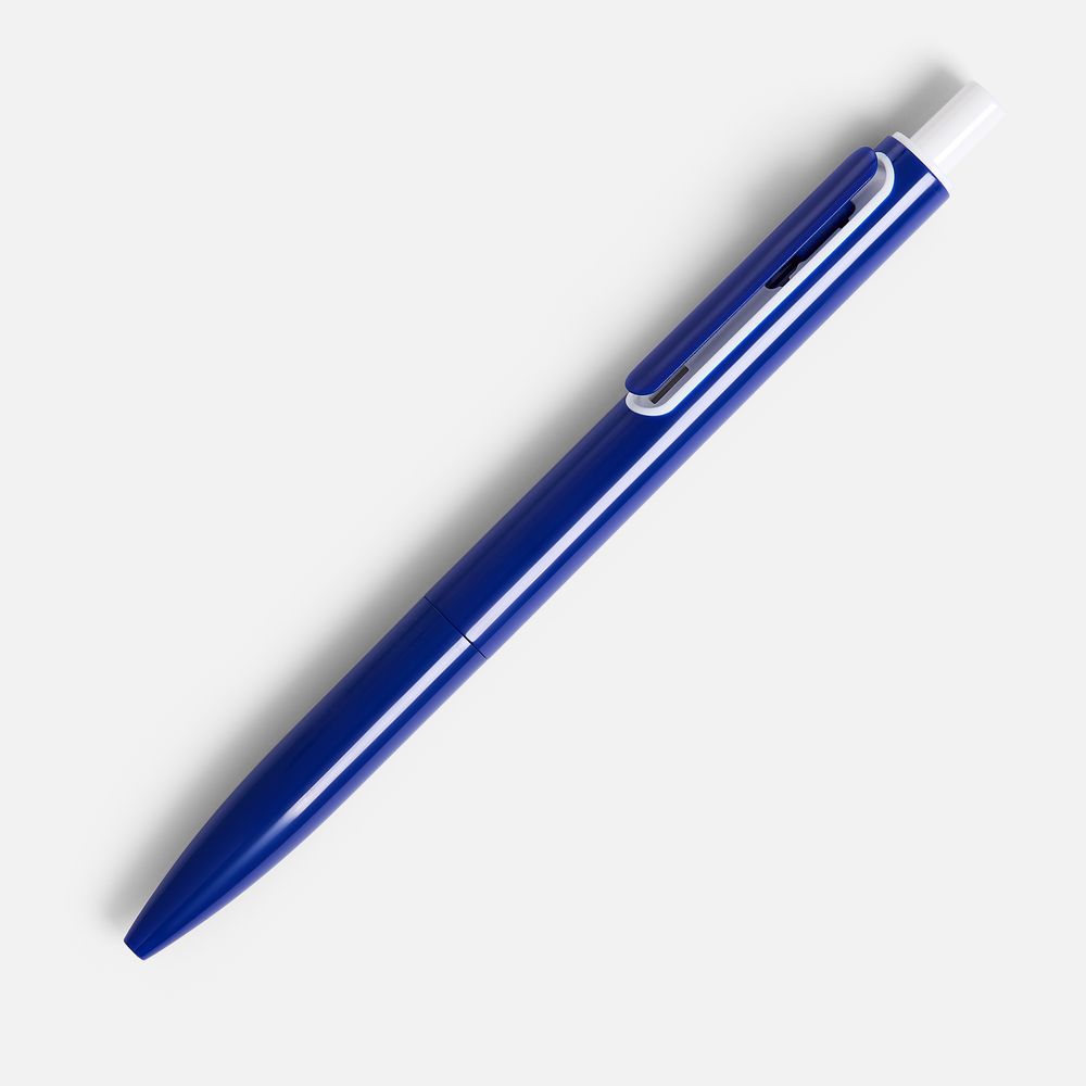 Ручка шариковая Outliner, синяя с белым-2