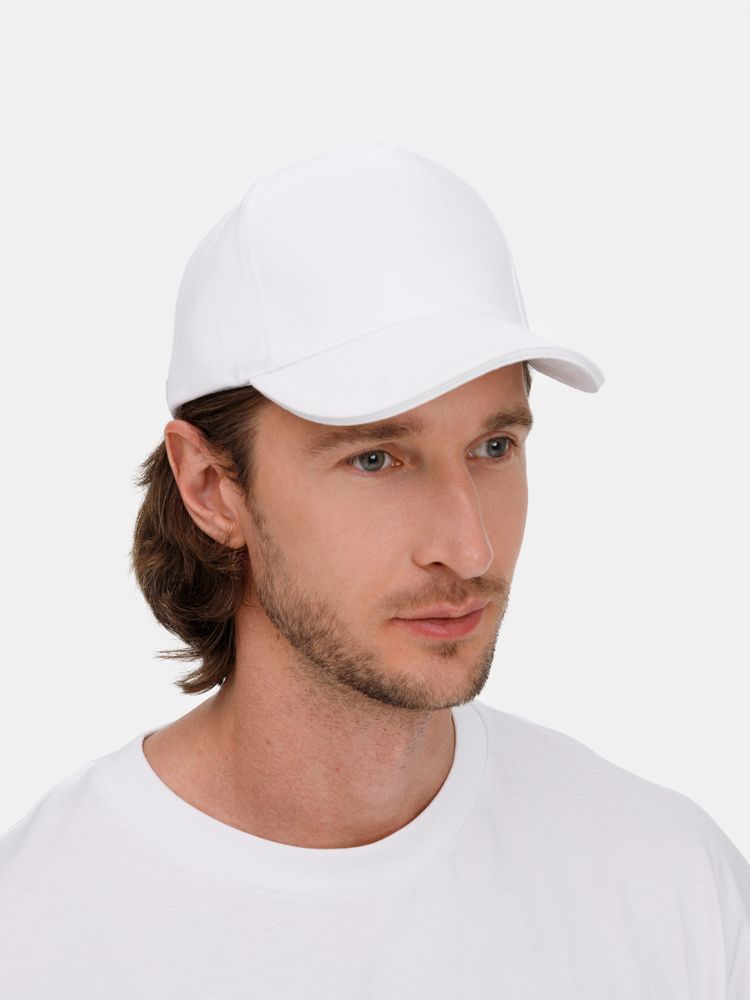 Бейсболка Classic 2.0, белая-8