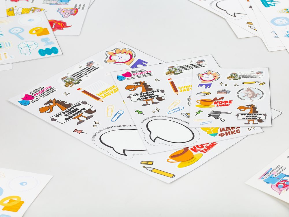 Наклейки UV-DTF Sticker Pack на заказ, S-3