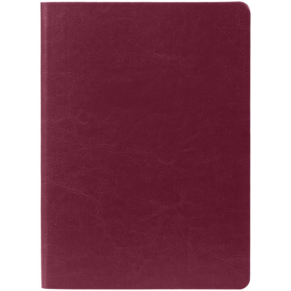 Ежедневник Nebraska Flex, недатированный, бордовый с серебристым-2