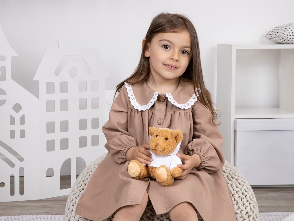 Мягкая игрушка «Мишка Cuddleton» в белом худи-8