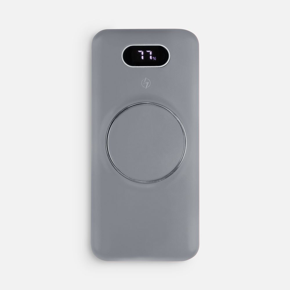 Аккумулятор Omni Qi 10000 мАч, ver.2, серый-3