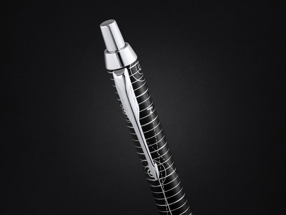 Ручка шариковая Parker IM Legacy of Flight CT, черная-3