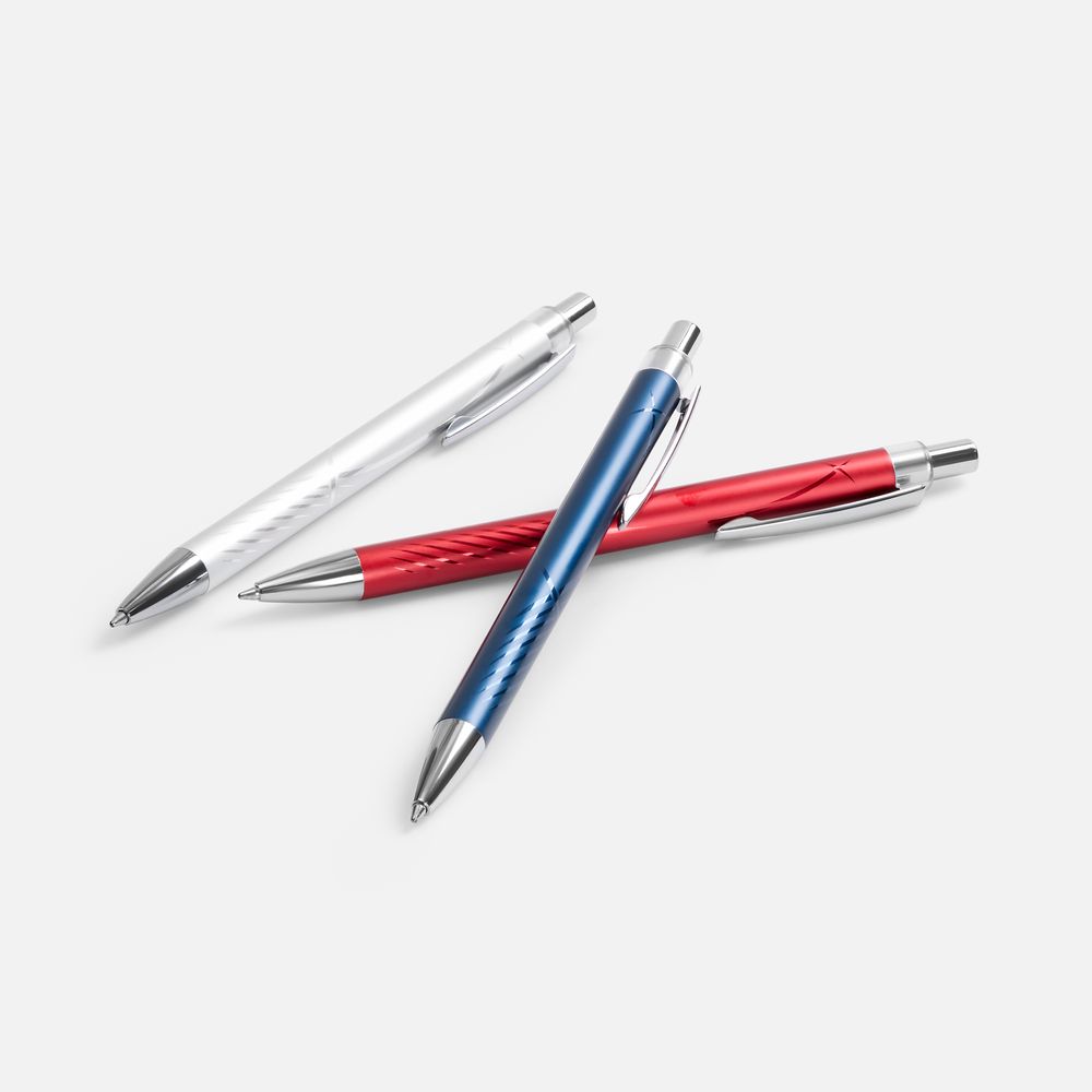 Ручка шариковая SparkLine, серебристая-5