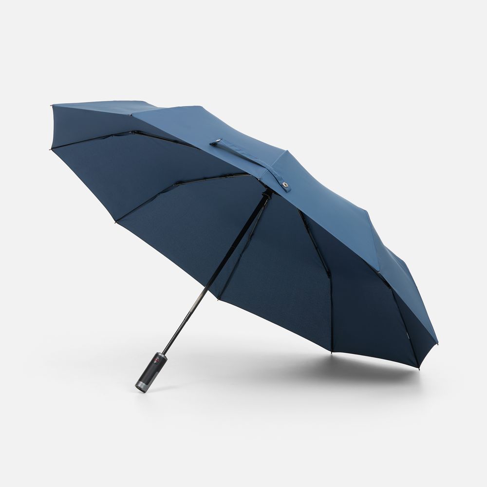 Зонт складной Regenfall, темно-синий-1
