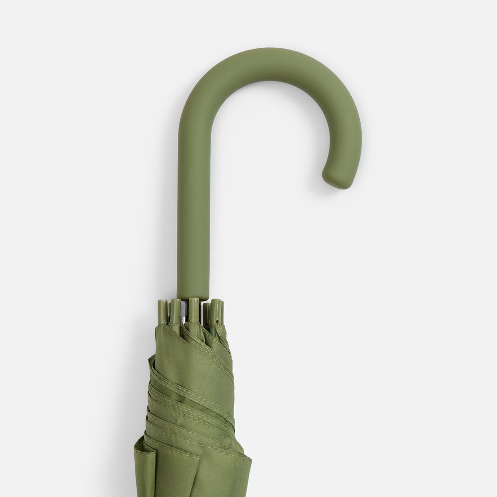 Зонт-трость Jolly Brolly, зеленый (хаки)-5