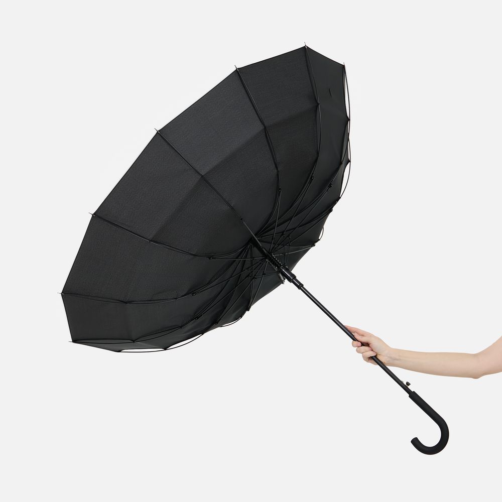 Зонт-трость Sombrella, черный-7
