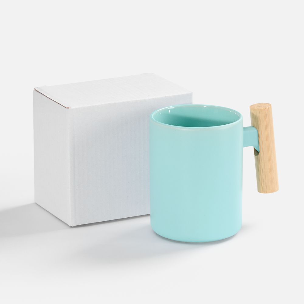 Кружка для сублимационной печати Ecogrami, голубая-5