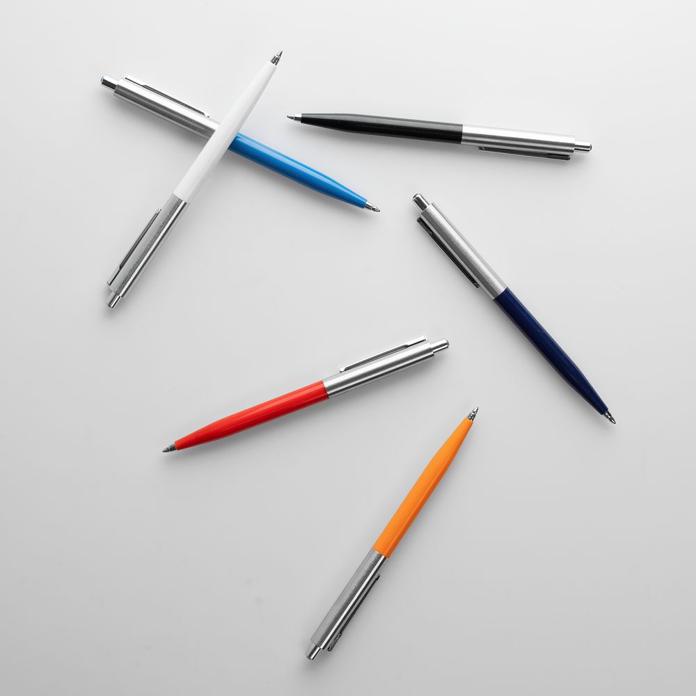 Ручка шариковая Senator Point Metal, ver.2, оранжевая-5