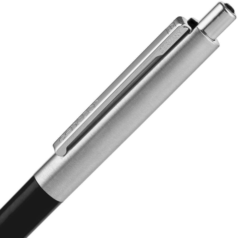 Ручка шариковая Senator Point Metal, ver.2, черная-3