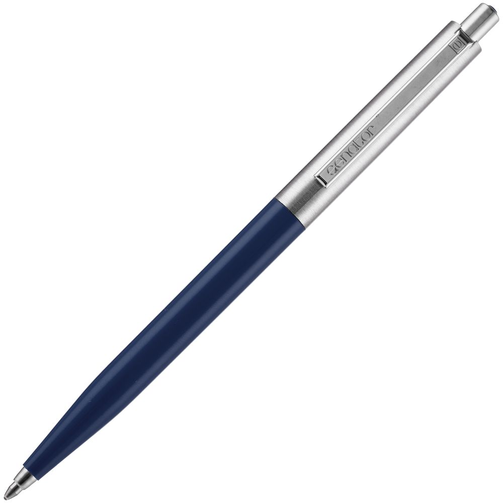 Ручка шариковая Senator Point Metal, ver.2, темно-синяя-2
