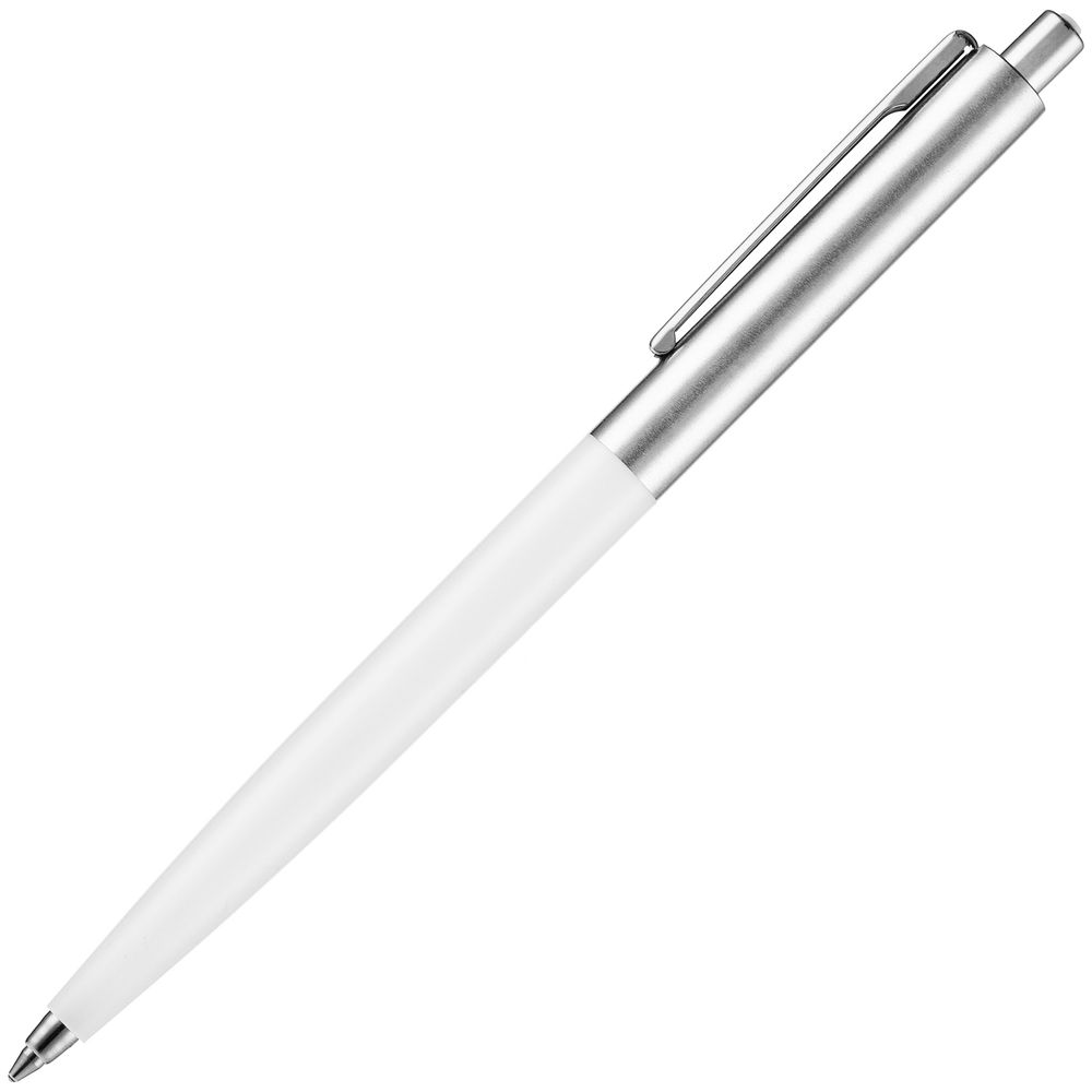 Ручка шариковая Senator Point Metal, ver.2, белая-2