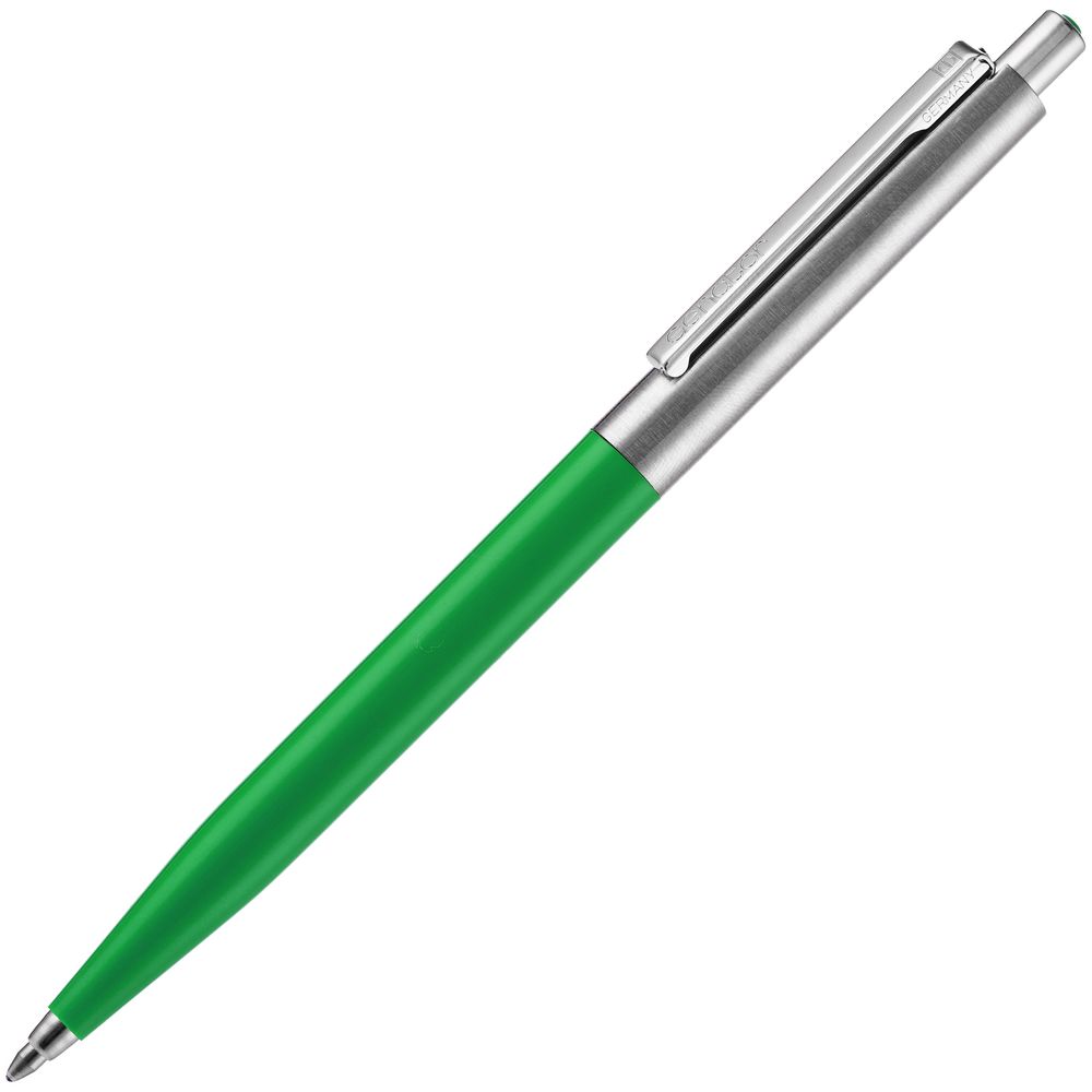 Ручка шариковая Senator Point Metal, ver.2, зеленая-1