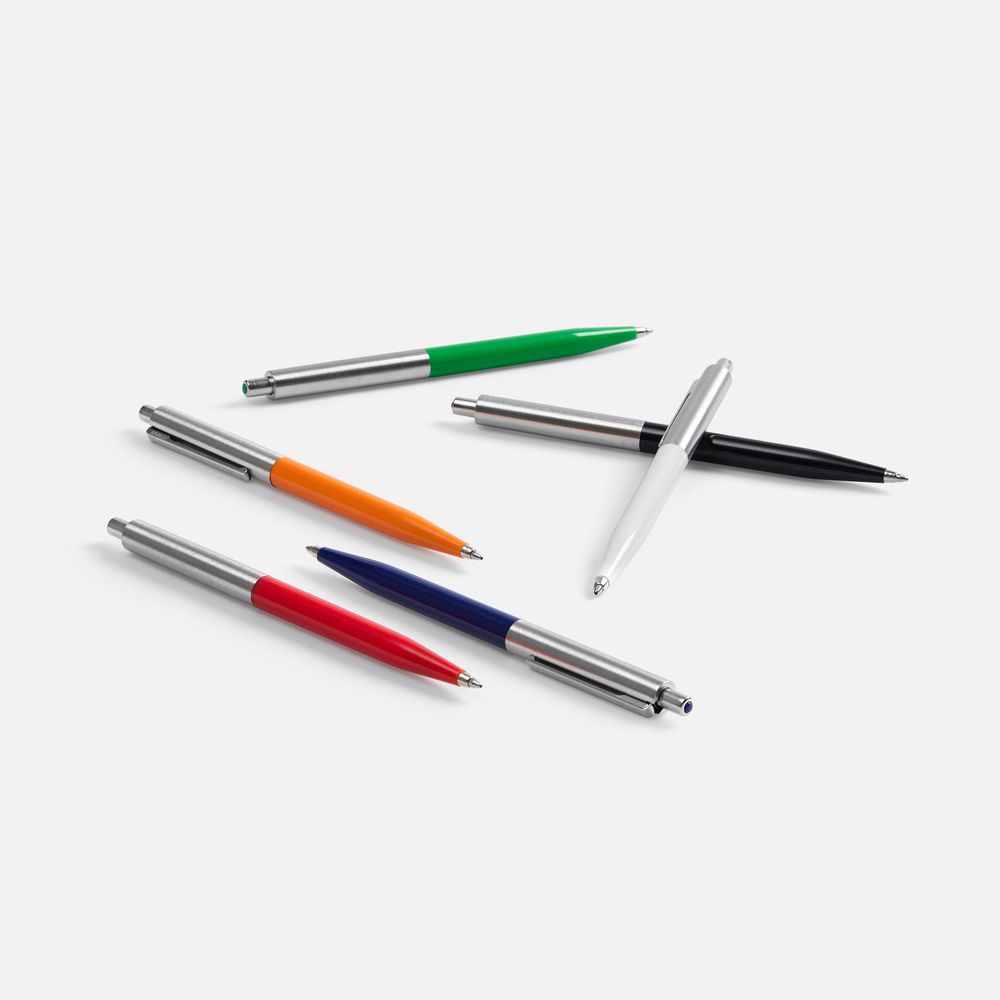 Ручка шариковая Senator Point Metal, ver.2, зеленая-5