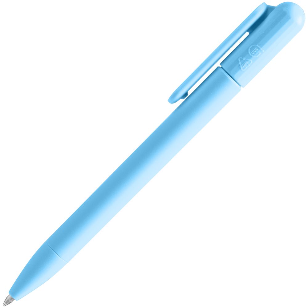Ручка шариковая Prodir DS6S TMM, голубая-3