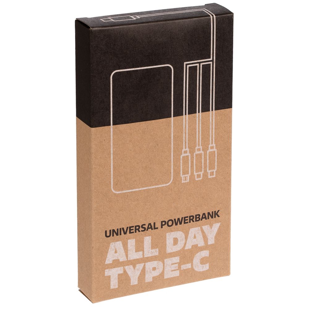 Аккумулятор Uniscend All Day Type-C 10000 мАч, белый-7