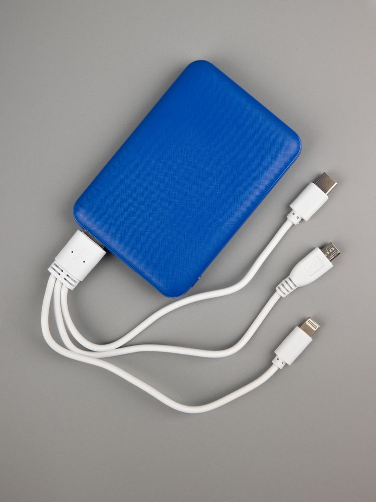 Внешний аккумулятор Uniscend Full Feel Type-C, 5000 мАч, синий-9