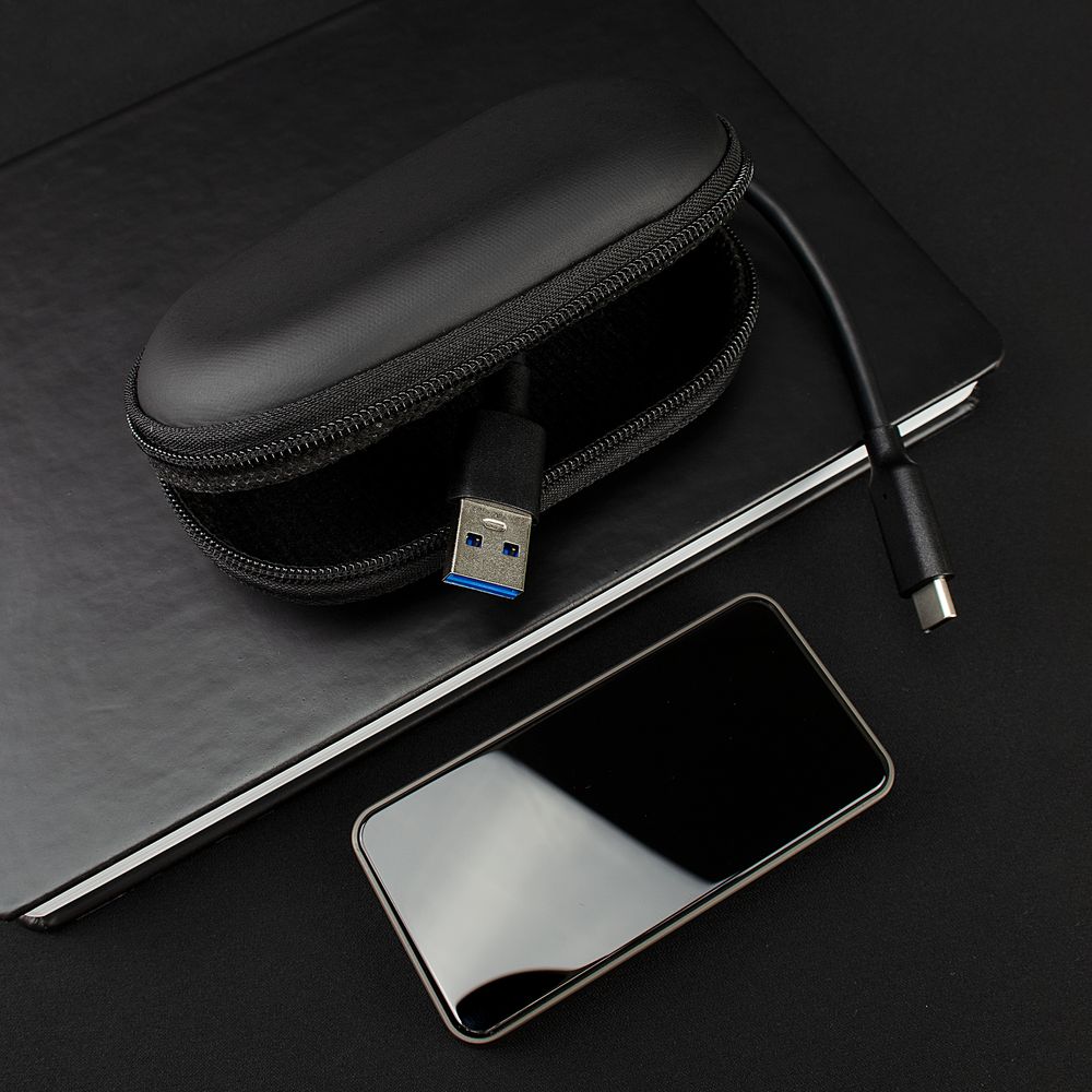 Внешний SSD диск Drop Light, с подсветкой гравировки, 512 Гб-13