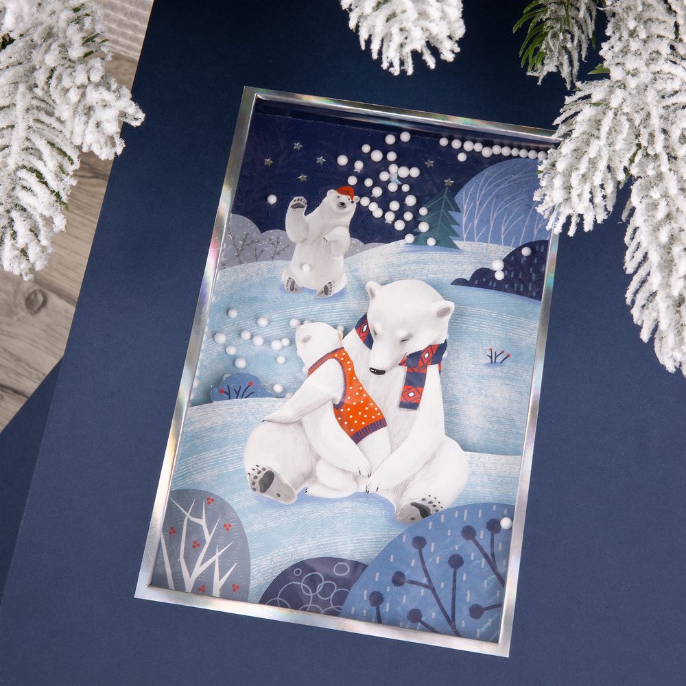 Коробка The Blue Bear, L-3