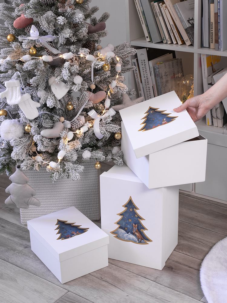 Коробка Christmas Tree, L-4