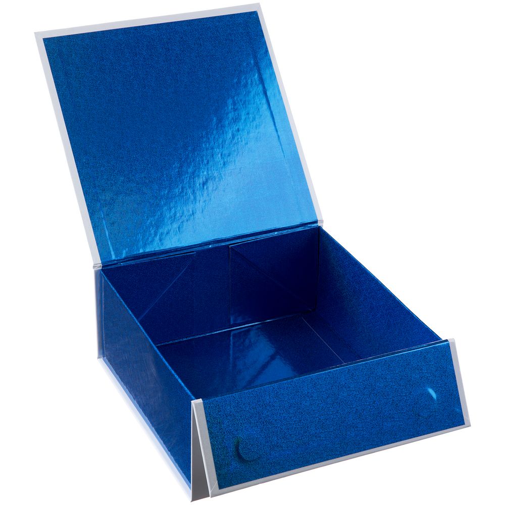 Коробка складная Gallant, M, белая с синим-3