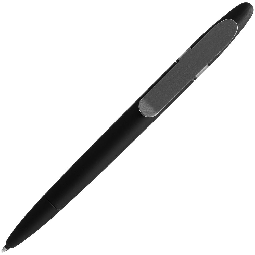 Ручка шариковая Prodir DS5 TSR Metal Clip, черная-2