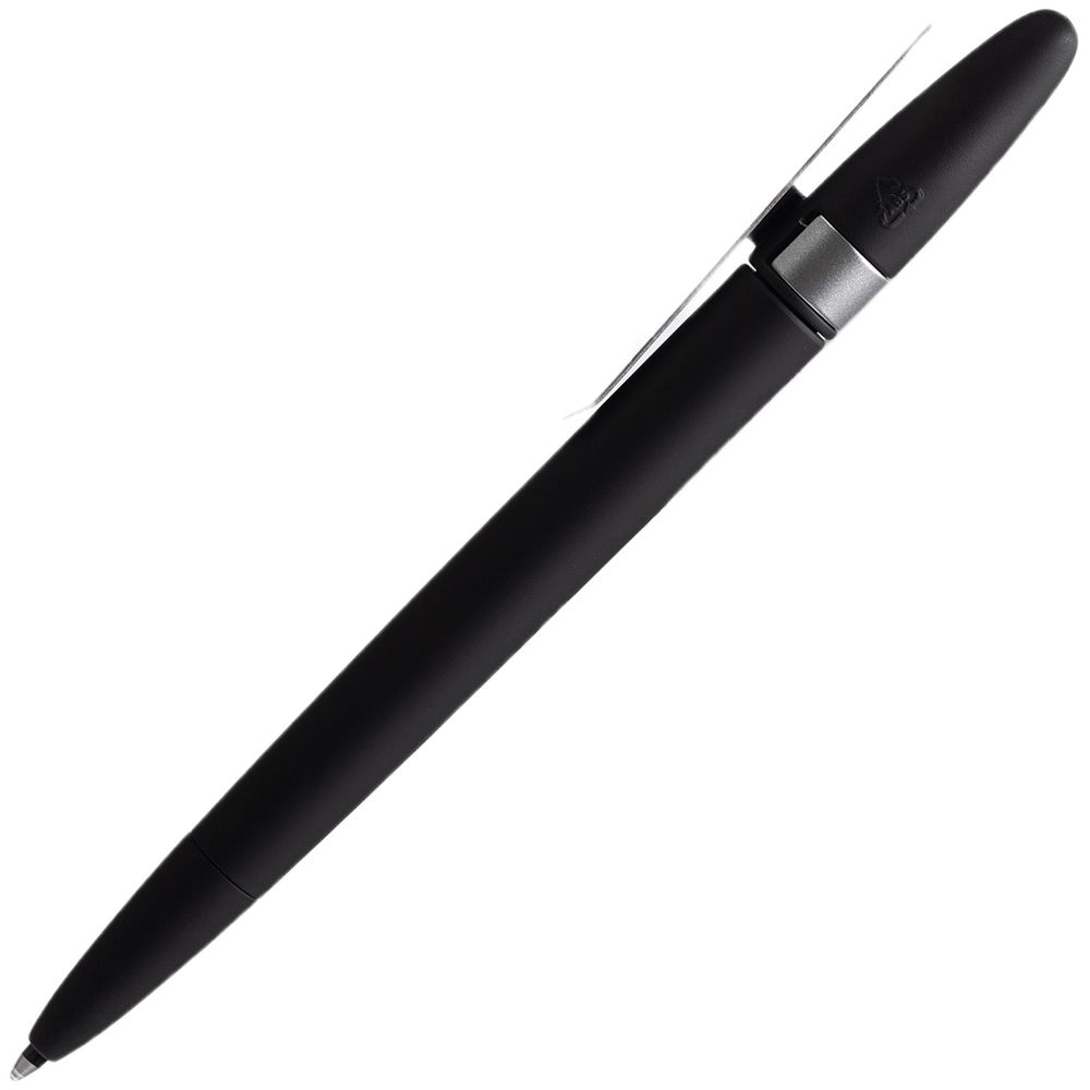 Ручка шариковая Prodir DS5 TSR Metal Clip, черная-3