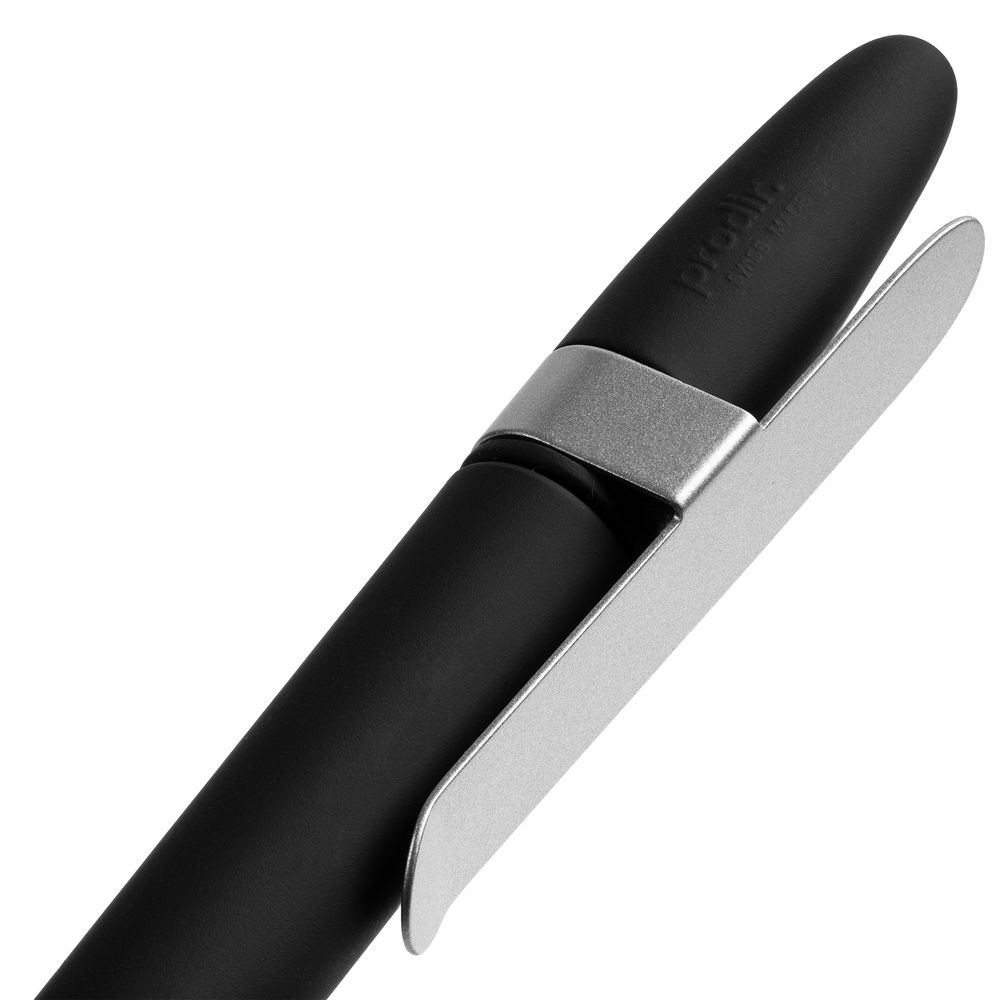 Ручка шариковая Prodir DS5 TSR Metal Clip, черная-5