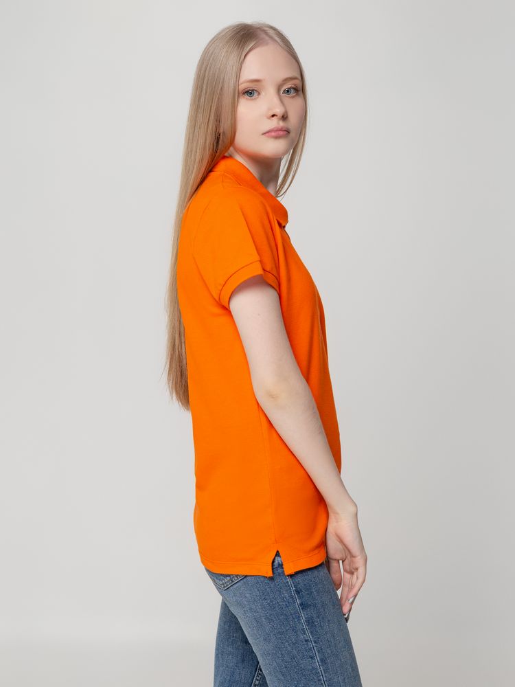 Рубашка поло женская Virma lady, оранжевая, размер S-6