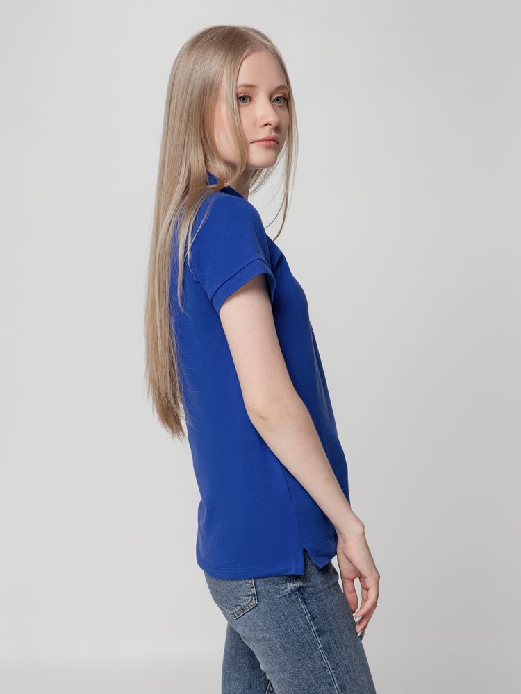 Рубашка поло женская Virma lady, ярко-синяя, размер S-6