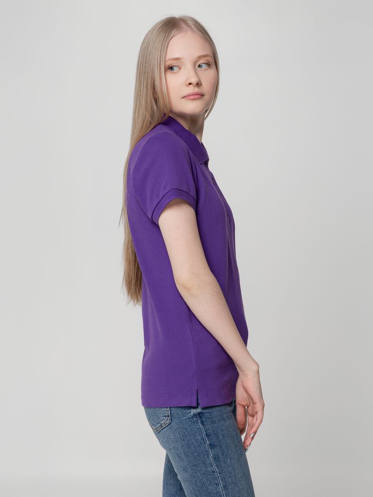 Рубашка поло женская Virma lady, фиолетовая, размер S-6