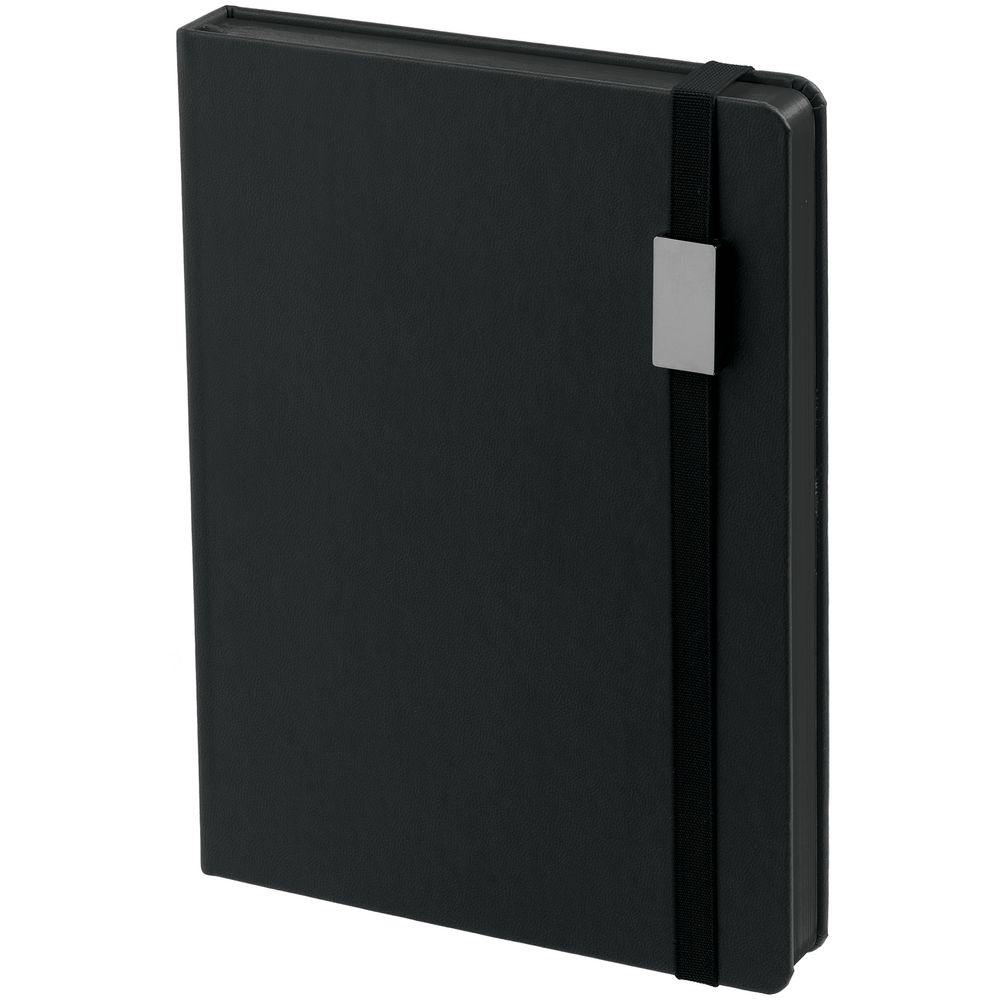 Ежедневник New Factor Metal, черный-3