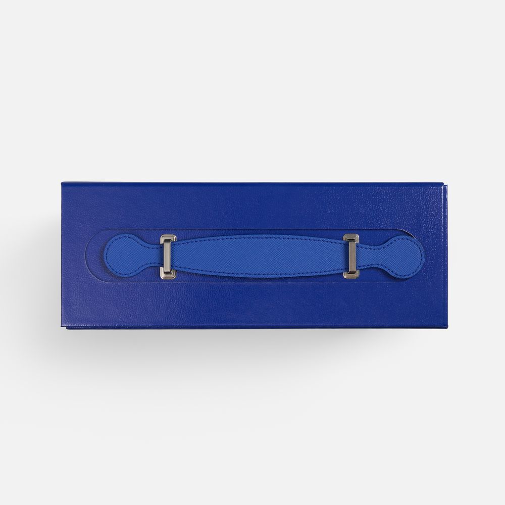 Коробка складная Holdfold, S, синяя-4