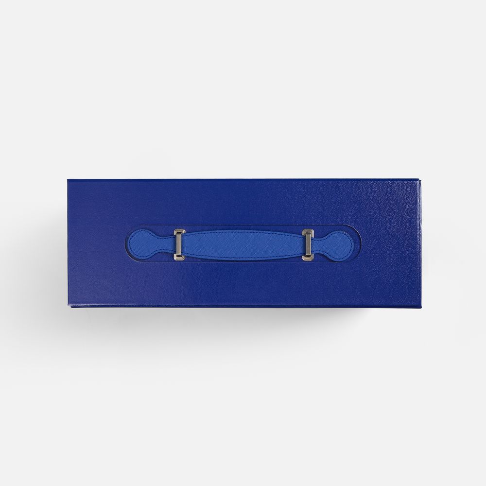 Коробка складная Holdfold, M, синяя-4