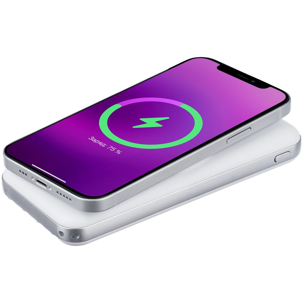Внешний аккумулятор Omni Pro 10000 мАч, белый-6