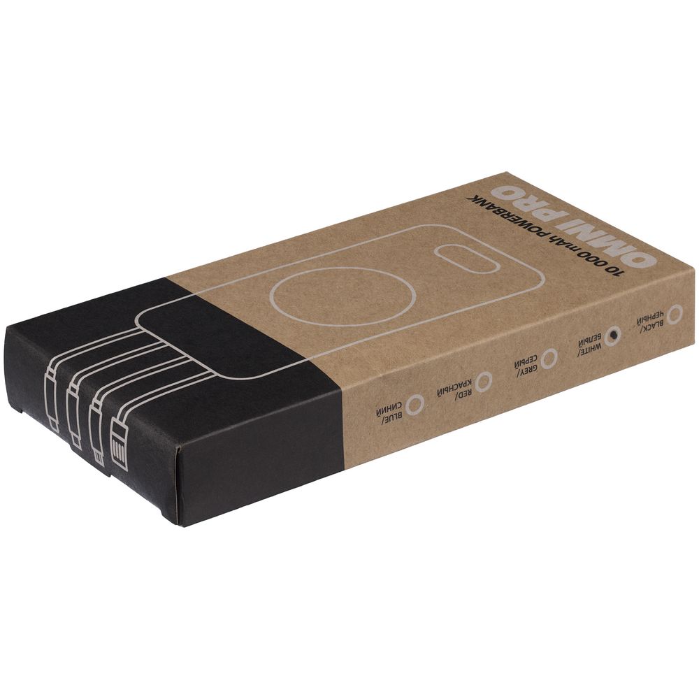 Внешний аккумулятор Omni Pro 10000 мАч, белый-12