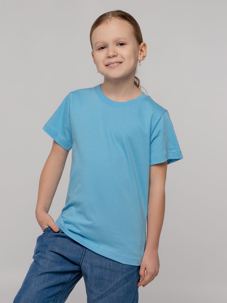 Футболка детская T-Bolka Kids, голубая, 6 лет-5