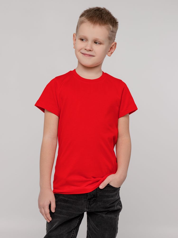 Футболка детская T-Bolka Kids, красная, 6 лет-5