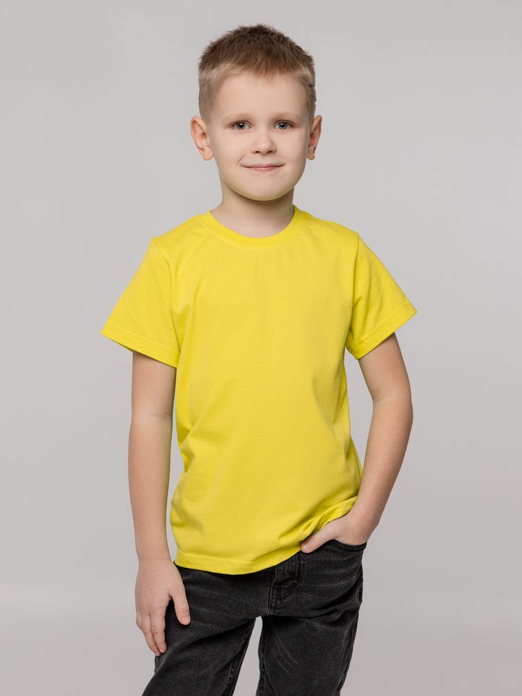 Футболка детская T-Bolka Kids, желтая, 8 лет-5