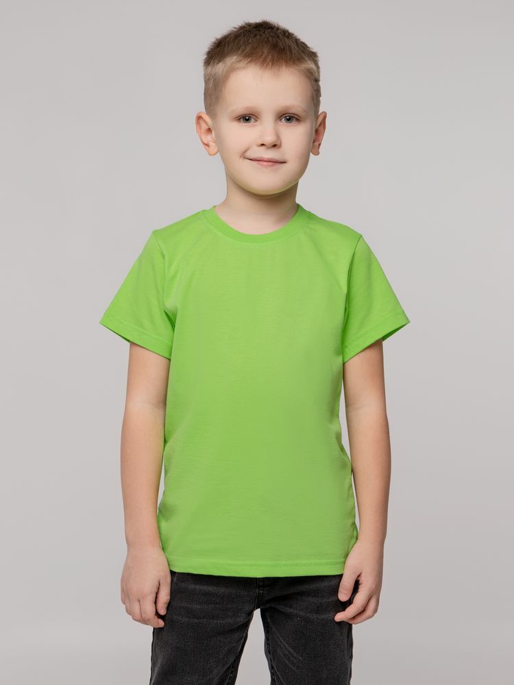 Футболка детская T-Bolka Kids, зеленое яблоко, 8 лет-5