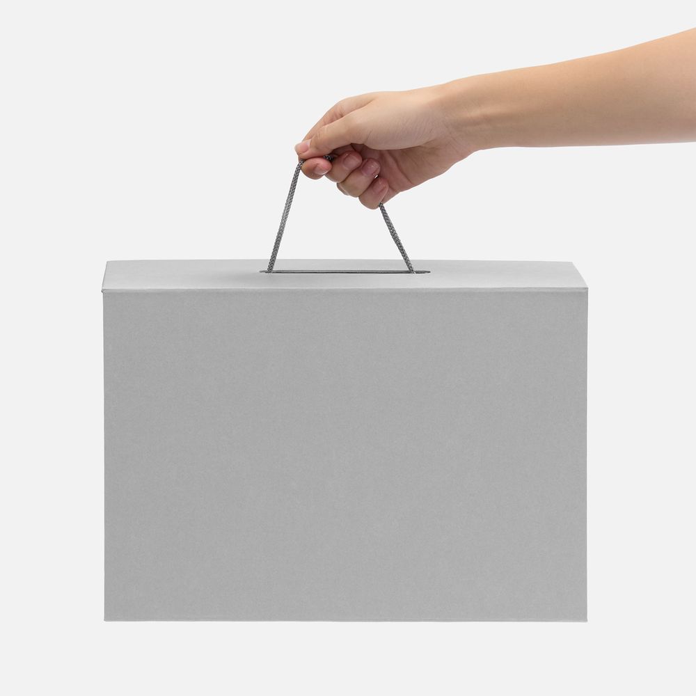 Коробка складная New Case Fold, серая-6