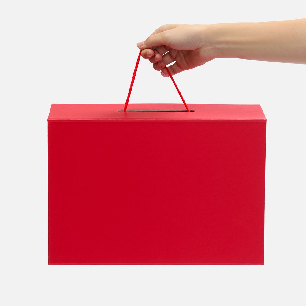 Коробка складная New Case Fold, красная-6