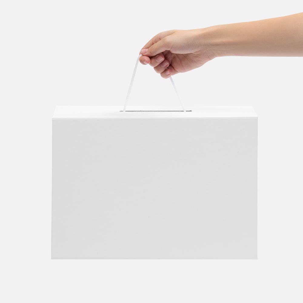 Коробка складная New Case Fold, белая-6