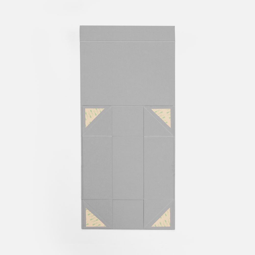Коробка складная Quadra Fold, серая-6